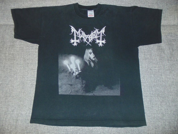 Mayhe Dead shirt XL '90 rare vintage black metal