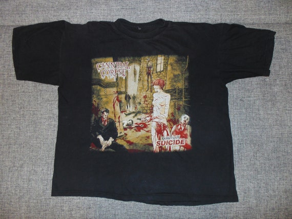 Cannibal Corpse Gallery Of Suicide shirt XL 1998 t