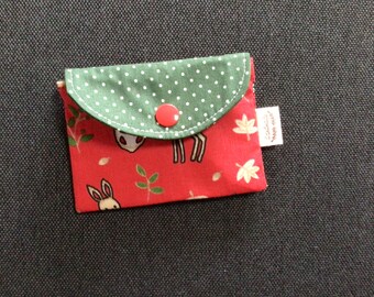 Mini wallet, single item, children's wallet, packaging, money, trouser pocket, purse, billfold