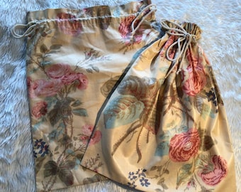Laundry bag XL 40 x 32 cm, shoe bag, storage bag, gift bag