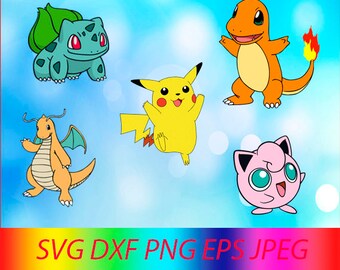 Download Pikachu svg | Etsy