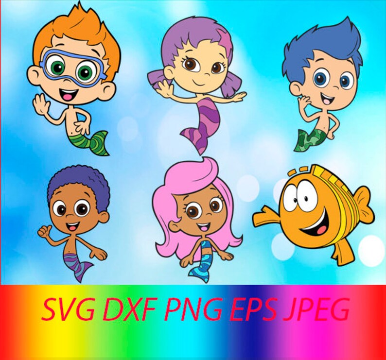 Free Free Bubble Guppies Birthday Svg Free 315 SVG PNG EPS DXF File