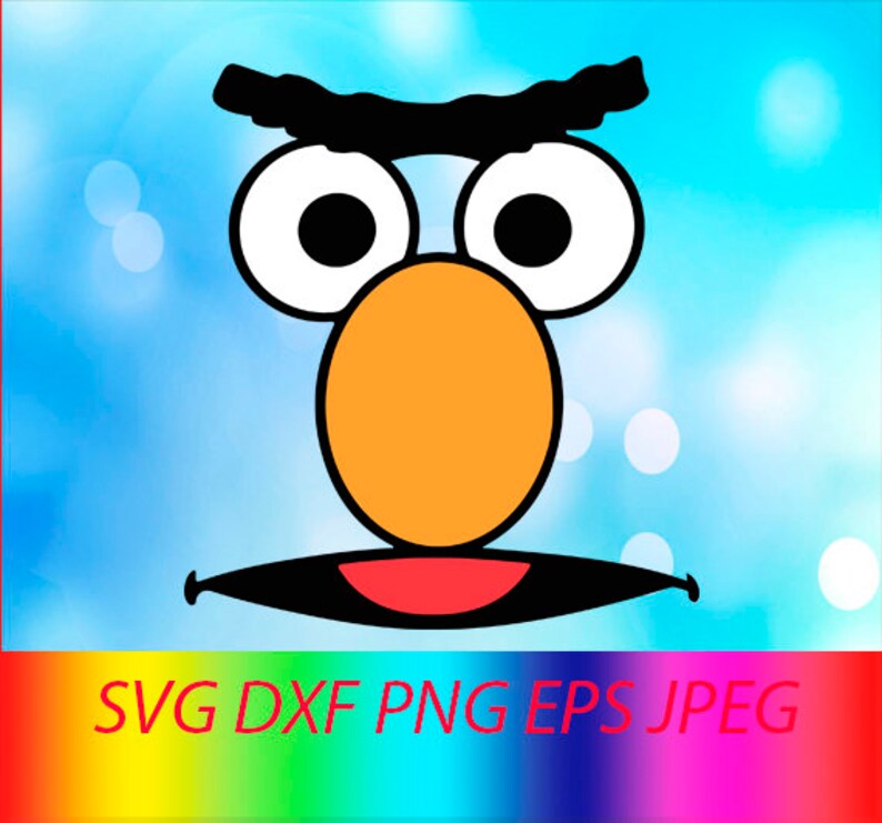 SVG ELMO Collection Vector Layered Cut File Silhouette ...