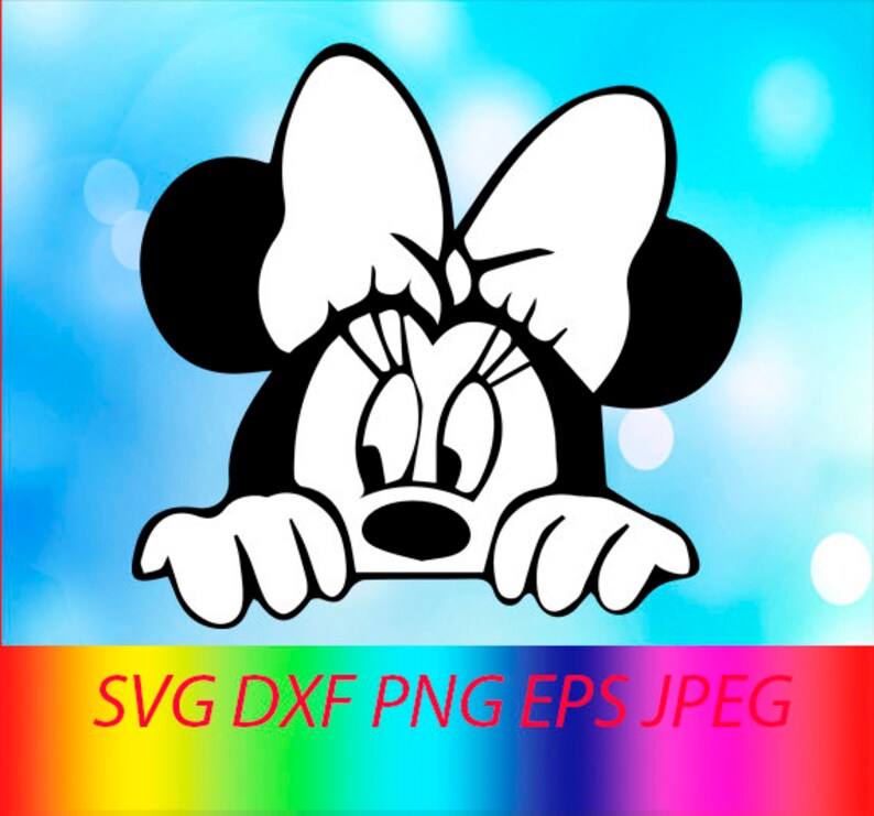 Free Free 158 Silhouette Cameo Minnie Mouse Svg Free SVG PNG EPS DXF File
