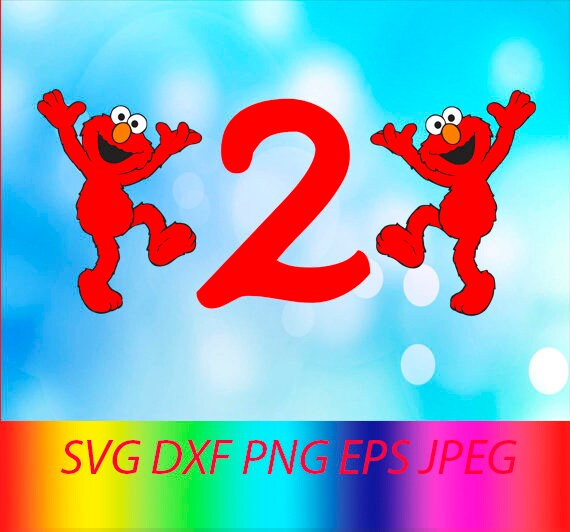 Download SVG ELMO Collection Vector Layered Cut File Silhouette ...