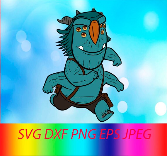 Download SVG Trollhunters Binky Vector Layered Cut File Silhouette ...