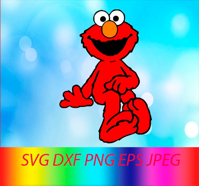 Download Clip Art Svg Elmo Collection Vector Layered Cut File Silhouette Cameo Cricut Design Template Stencil Vinyl Decal Tshirt Heat Transfer Iron On Art Collectibles
