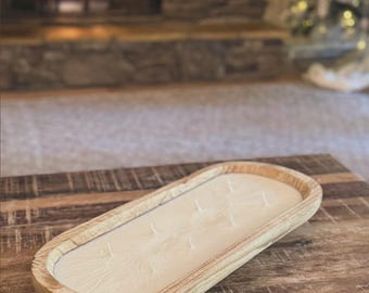 Dough bowl Christmas candles