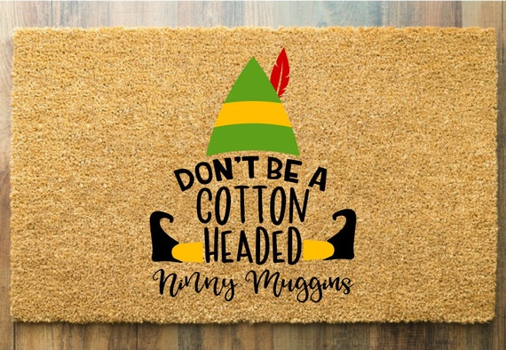 Buddy The Elf Door Mat Etsy