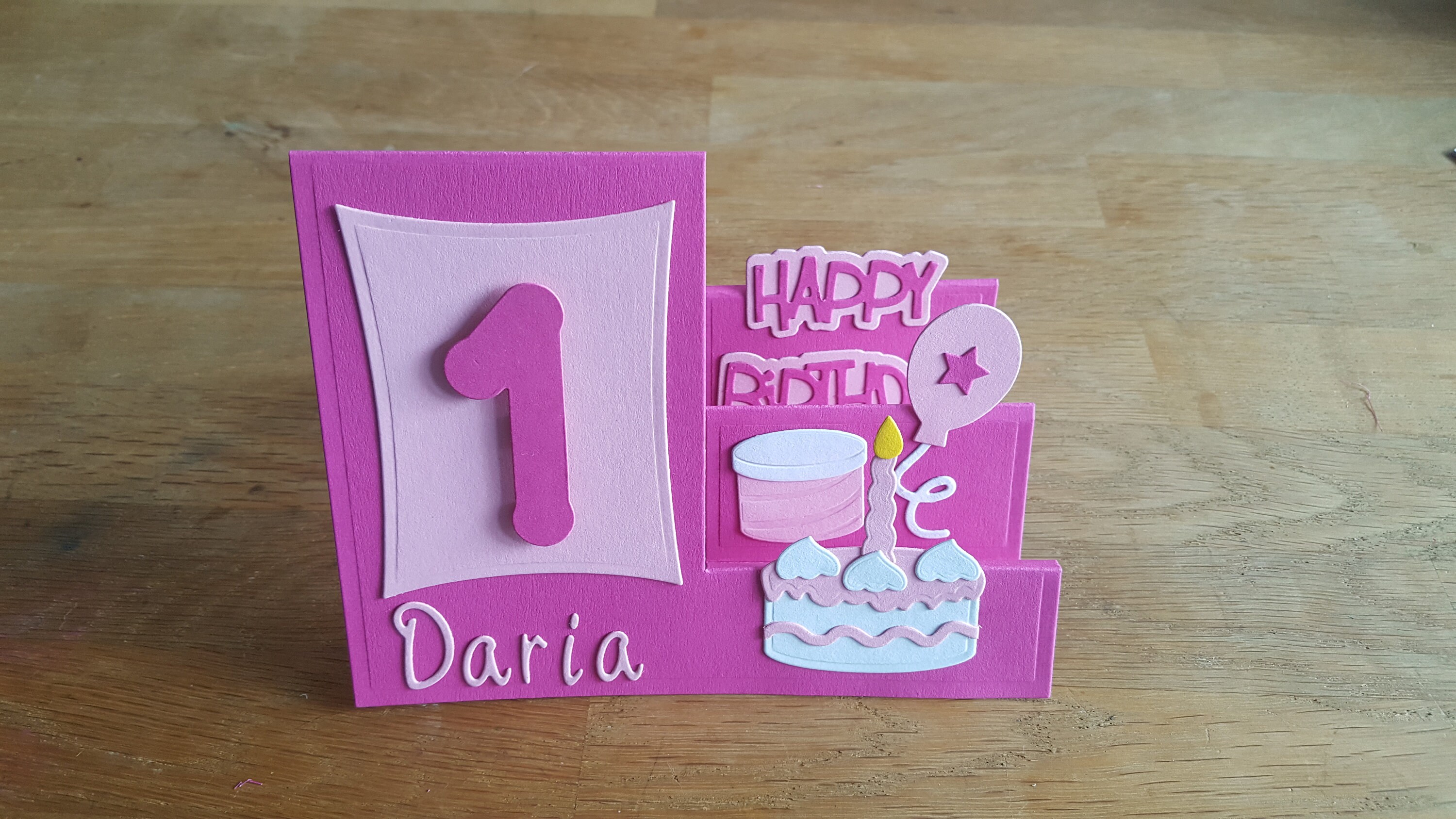 Karte Baby 1. Geburtstag Aufsteller Junge Mädchen | Etsy