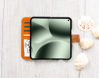 Google Pixel 10 Pro Fold Hülle aus Vollleder mit RFID-Magnetic