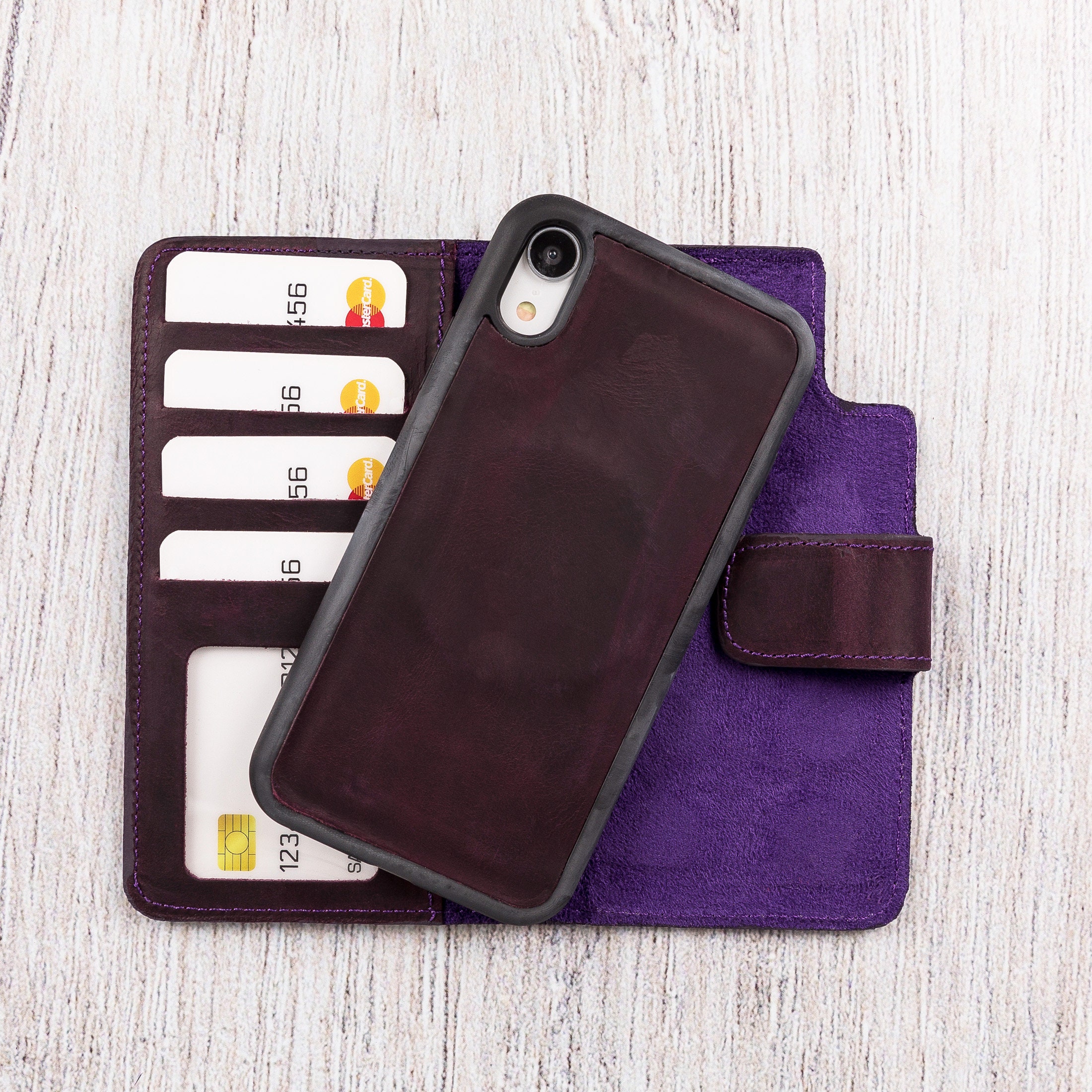 IPhone XR Best Phone Case Super Protective Leather Bifold Etsy
