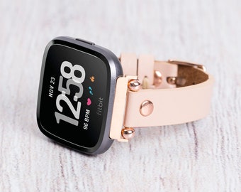Customized Fitbit Versa 4 Leather Strap, Fitbit Sense 2 Band, Fitbit Versa 3 Strap, Fitbit Versa Lite Band, Fitbit Versa 2 Band, Versa Band