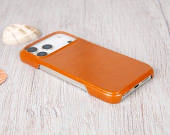 iPhone 18 Pro Leather Case, Slim Cover, MagSafe Wireless Charge Compatible