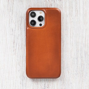 iPhone 14 Pro 6.1" Leather Case, Full Grain Leather iPhone 14 Pro Max 6.7" Cover, Custom iPhone 14 Plus 6.7" Slim Case, iPhone 14 6.1" Cover