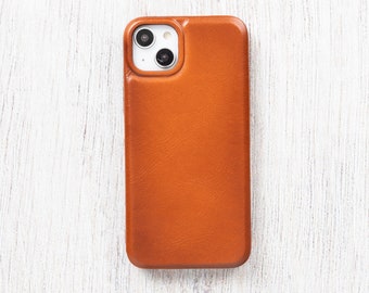 Personalisiertes Geschenk, Leder iPhone 14 Hülle Herren, iPhone 14+ dünne Hülle, MagSafe Charge Case Apple iPhone 14 Pro Max, iPhone 14 Pro Hülle