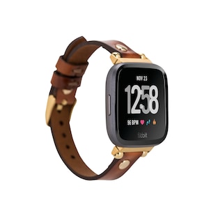 Customized Fitbit Versa 4 Band, Handmade Fitbit Sense 2 Strap, Fitbit Versa Lite Band, Versa 3 Band, Fitbit Versa 1 Band, Sense Leather Band