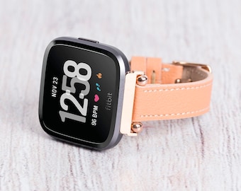 Fitbit Versa 4 Womens Leather Band, Fitbit Sense 2 Band, Fitbit Versa 3 Strap, Fitbit Versa Lite Leather Band, Fitbit Versa 2 Custom Strap
