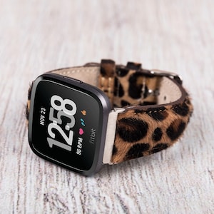 Fitbit Versa Sense 2 Leather Band, Leather Fitbit Versa 4 Strap, Fitbit Versa 3 Leather Bracelet, Customized Band Fitbit Versa Sense Band