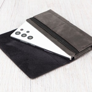 Galaxy S23 Ultra riemtasje, Note 20 Ultra riemholster, volnerf leren S22 Plus-hoesje, leren kaarthouder Galaxy A-serie, S21 Plus-hoesje