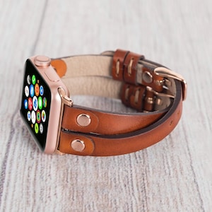 Apple iWatch Band, Apple Watch Band, Apple Watch Strap, iWatch Leather Band, Leather iWatch Strap, Apple Arm Band, Apple Watch Bracelet Gift