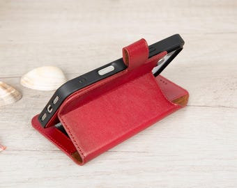 iPhone 18 Pro Max Leather Case, Folio Wallet, MagSafe Cover