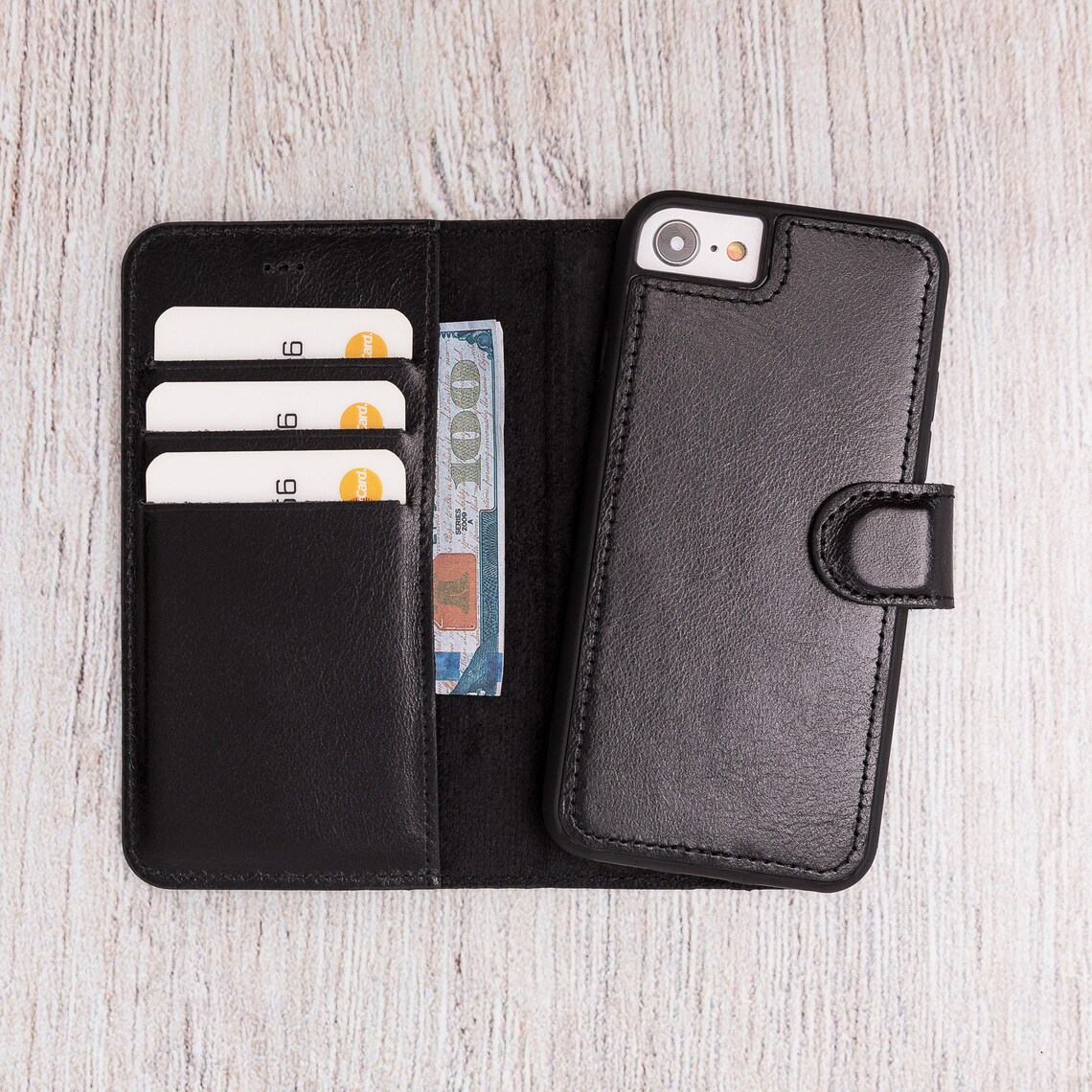 Personalized New iPhone SE Case Leather iPhone 7 Wallet Etsy