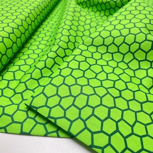 Tissu en coton Swafing Tim motif dinosaure vert