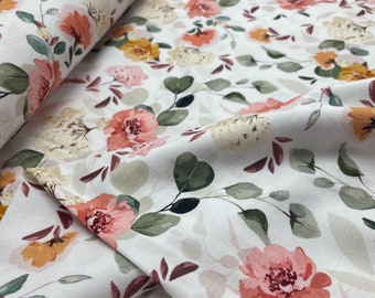 Jersey fabric flowers Swafing Berne