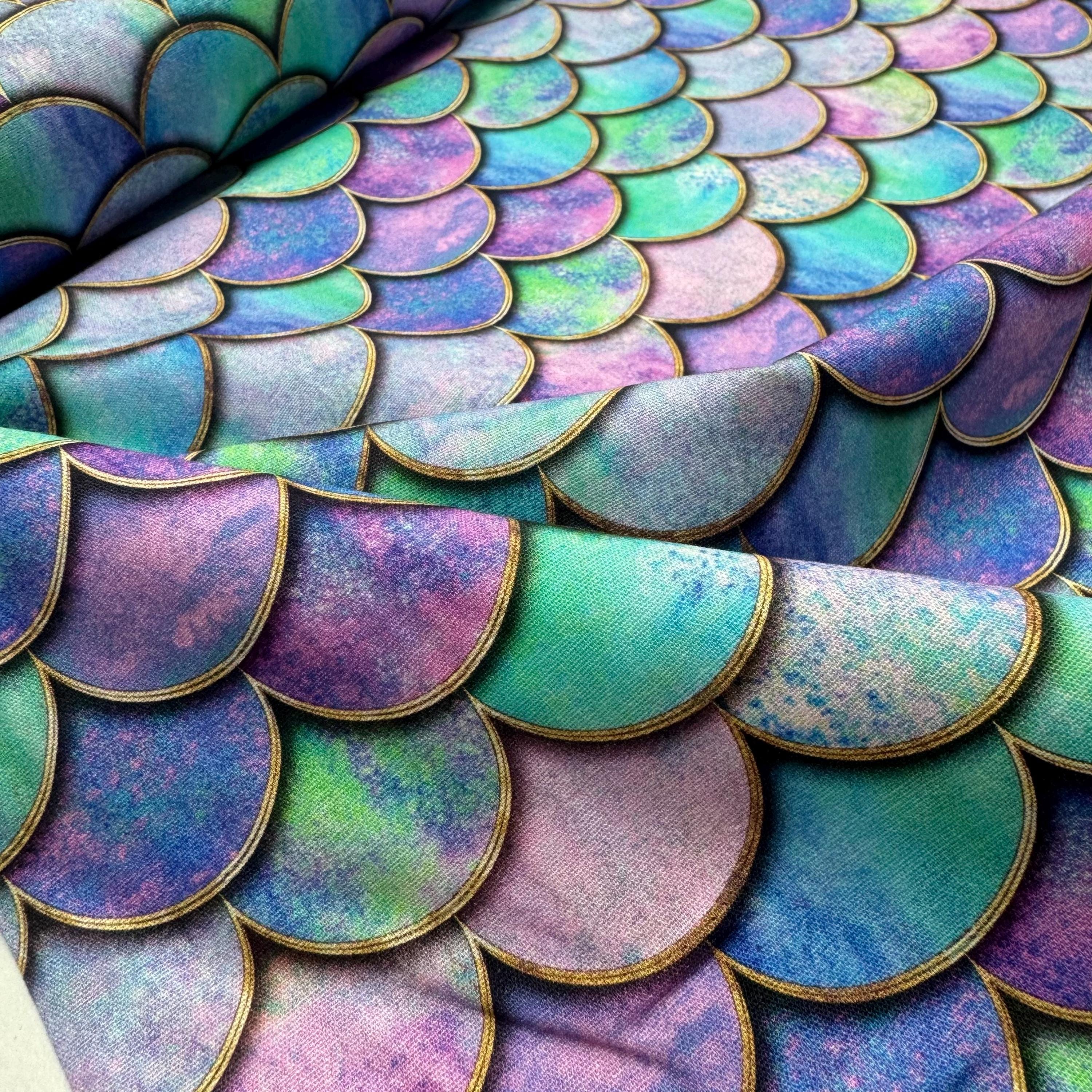Stoff fischschuppen