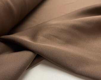Scuba Sweat fabric brown