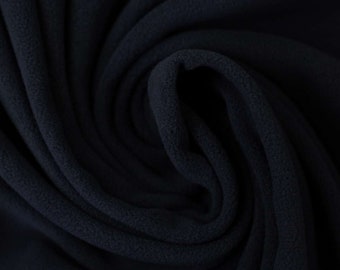 Swafing Fiona Micro-Fleece fabric dark blue