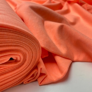 Jersey Stoff neonorange