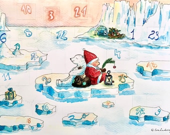 Advent Calendar Polar Animals