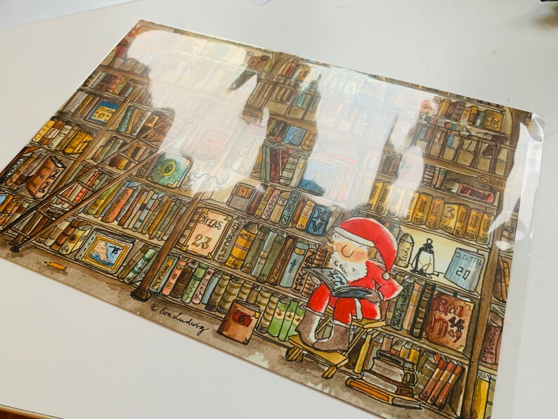 Advent Calendar Library Etsy