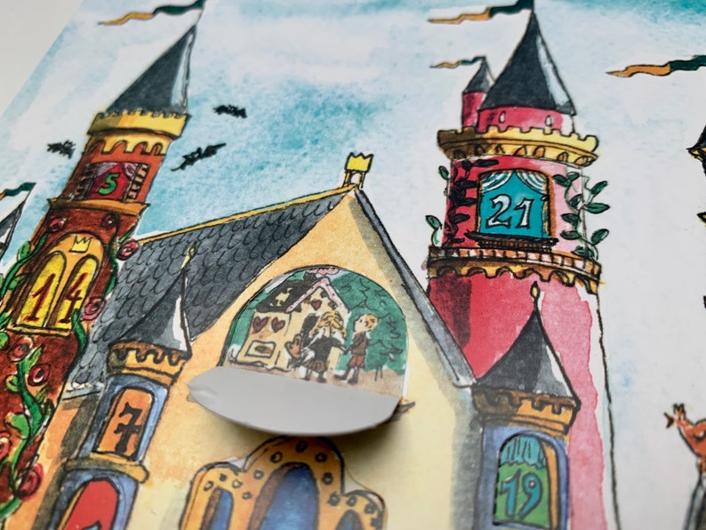 Advent Calendar Fairy Tales Etsy