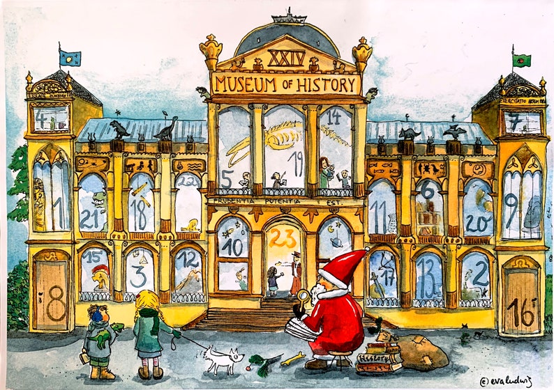 Advent calendar Museum of History image 1