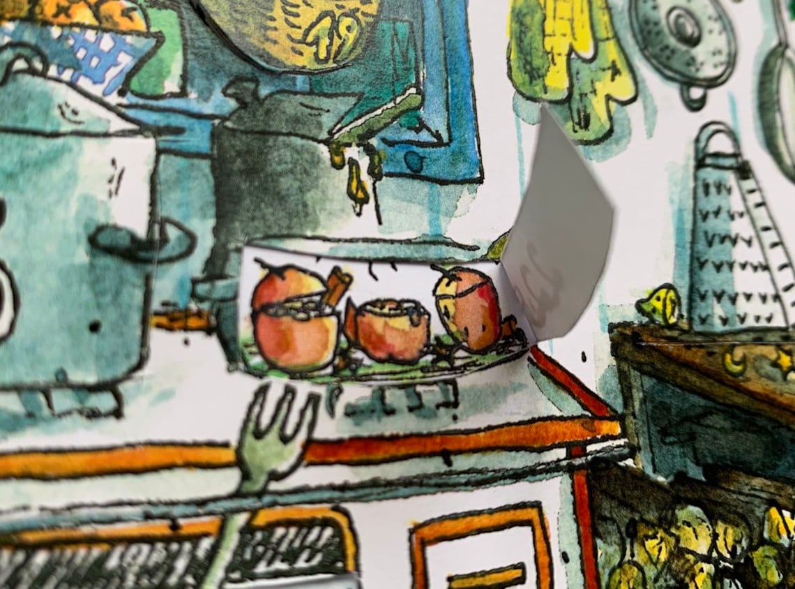 Advent Calendar Christmas Kitchen Etsy