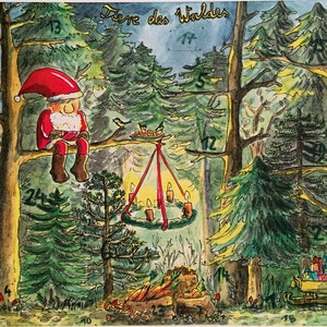 Advent calendar Animals of the Forest image 1