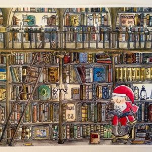 Adventskalender Bibliothek Bild 1