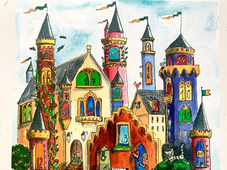 Advent Calendar Fairy Tales Etsy