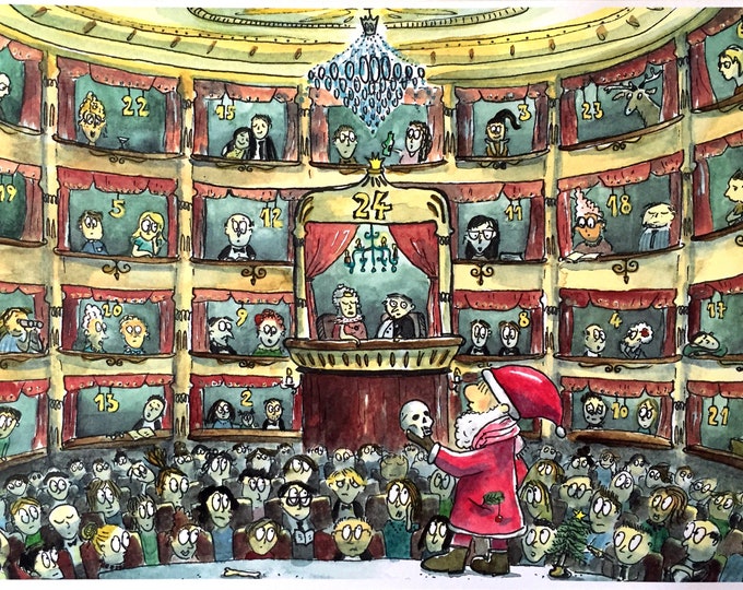 Advent Calendar Opera Etsy