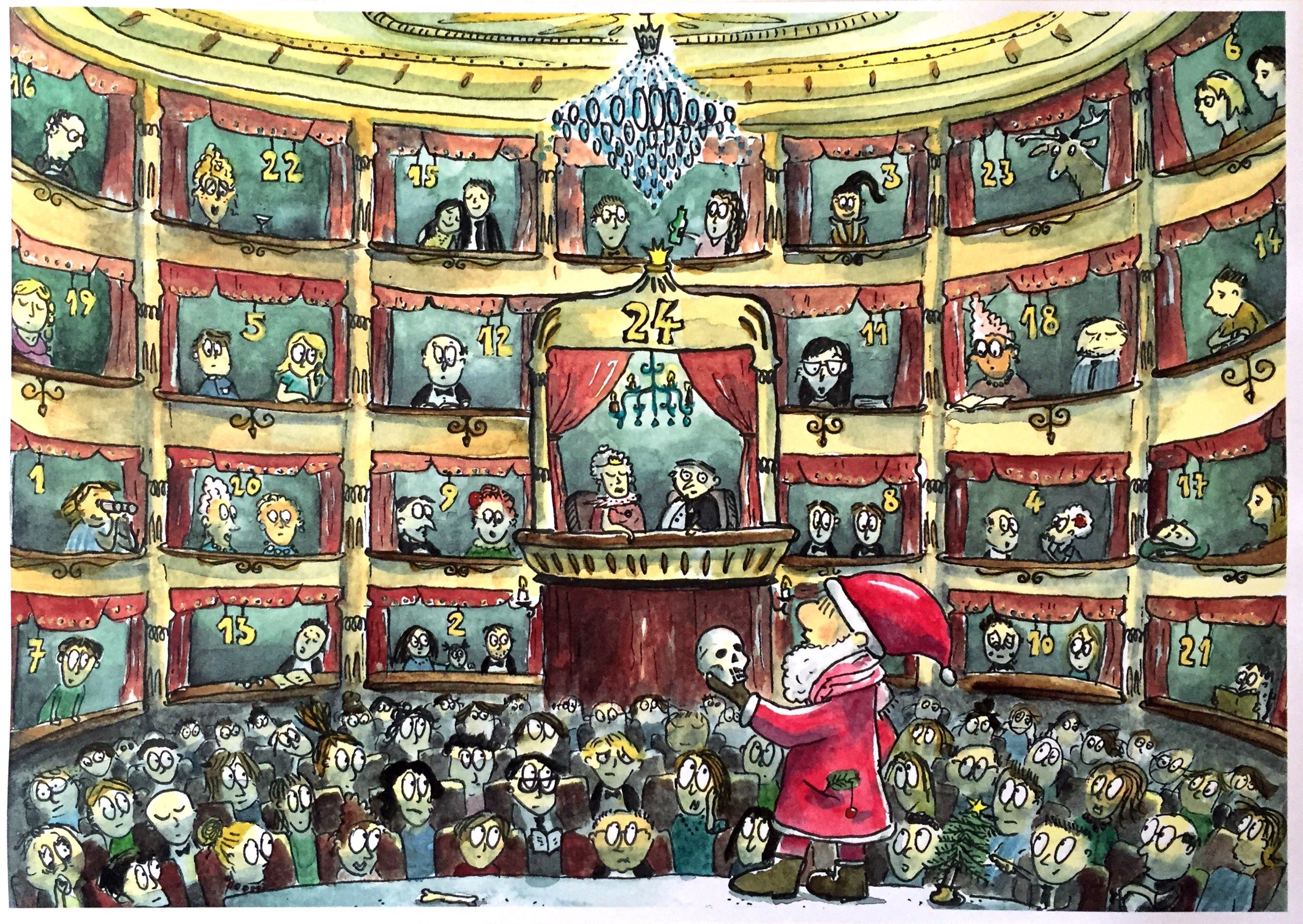 Advent Calendar Theatre Etsy UK