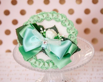 Chapeaulini Fascinator "Mint Kiss"