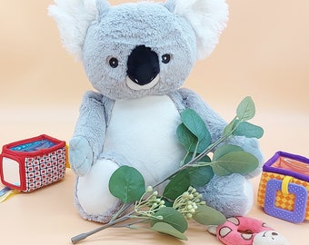 Koala Kuscheltier personalisiert bestickt