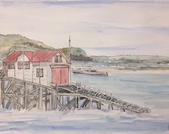 The old lifeboat station at Mumbles