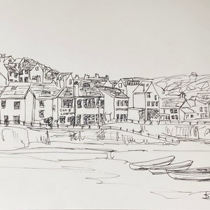 Staithes Fine Art Print