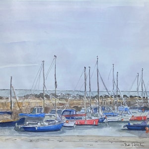 The Cobb, Lyme Regis  Print on Canvas