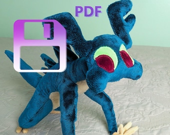 Scavenger Plush *PATTERN ONLY* PDF