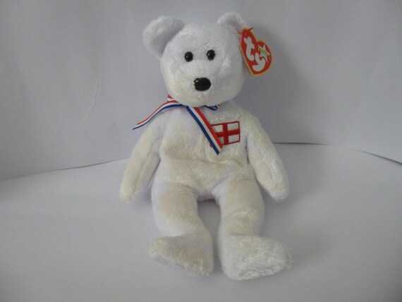 MINT RETIRED '2001 Holiday Teddy' Bear Beanie Baby
